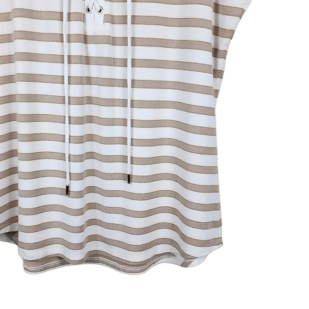 WHBM Stripe Fitted Tank - Picture 3 of 7